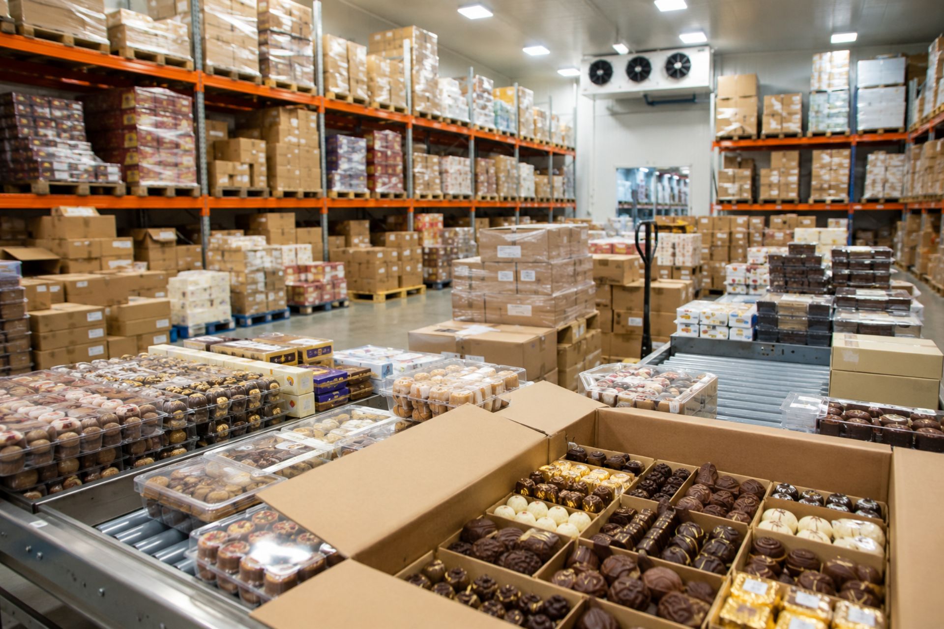 ON - distribuiçao de chocolates e doces