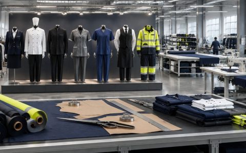 Empresa de vestuário profissional - site